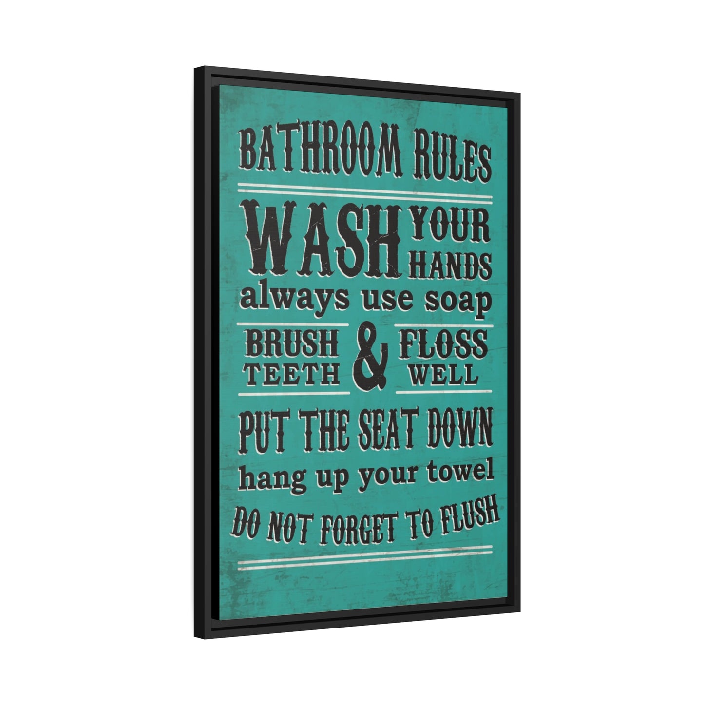 Commandments of Cleanliness: The Ultimate Bathroom Manifesto!