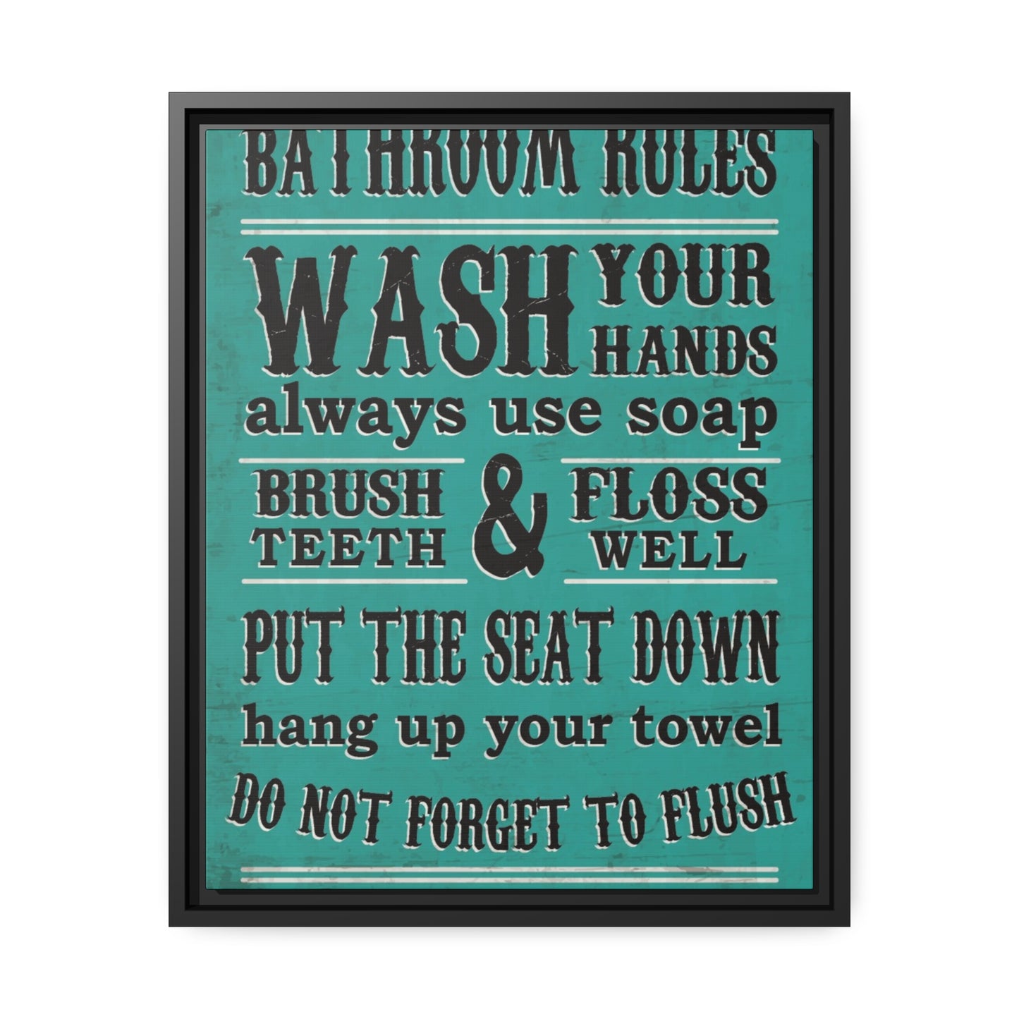 Commandments of Cleanliness: The Ultimate Bathroom Manifesto!