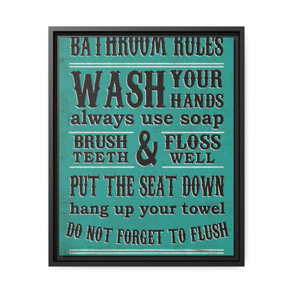 Commandments of Cleanliness: The Ultimate Bathroom Manifesto!