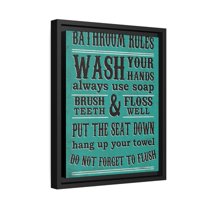 Commandments of Cleanliness: The Ultimate Bathroom Manifesto!