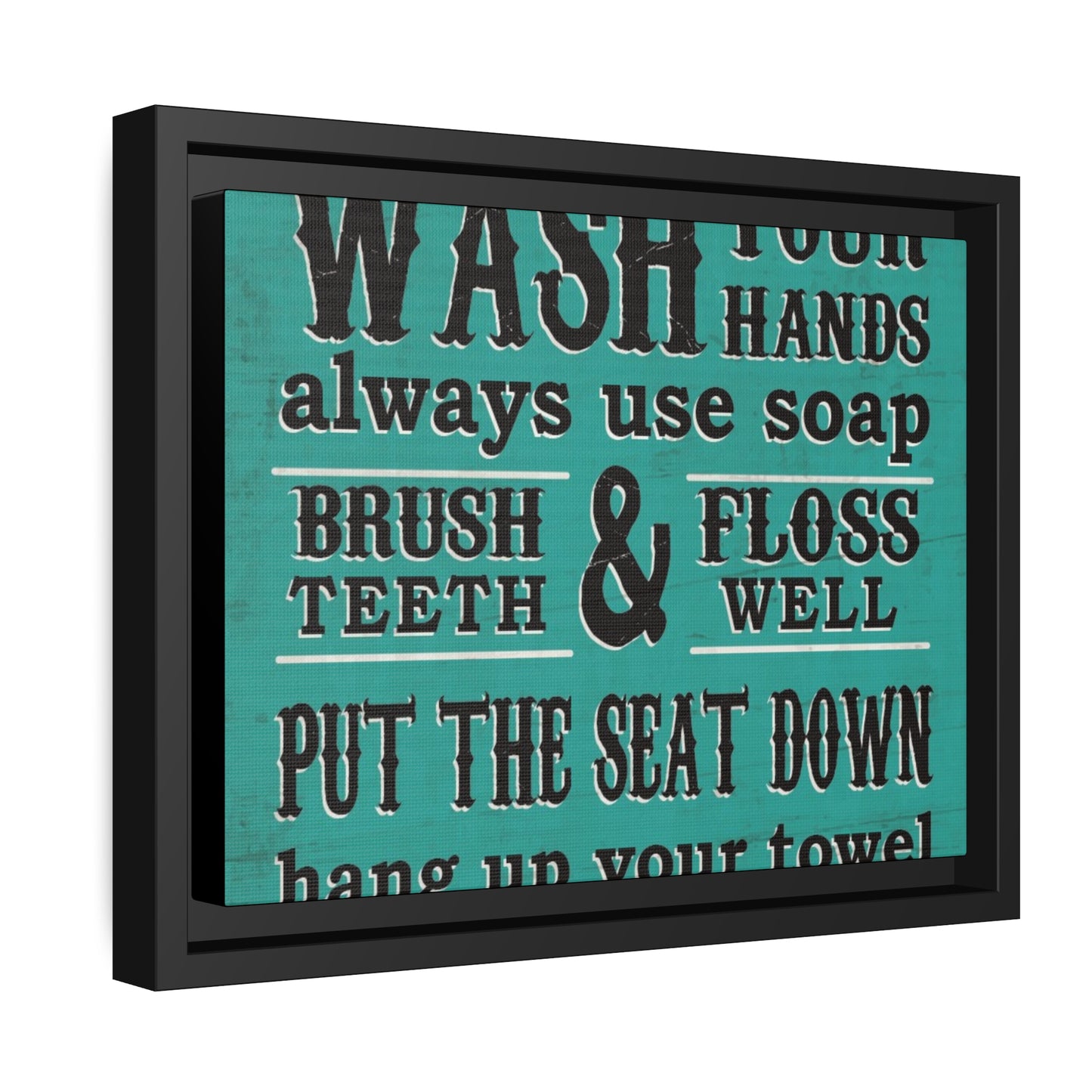 Commandments of Cleanliness: The Ultimate Bathroom Manifesto!