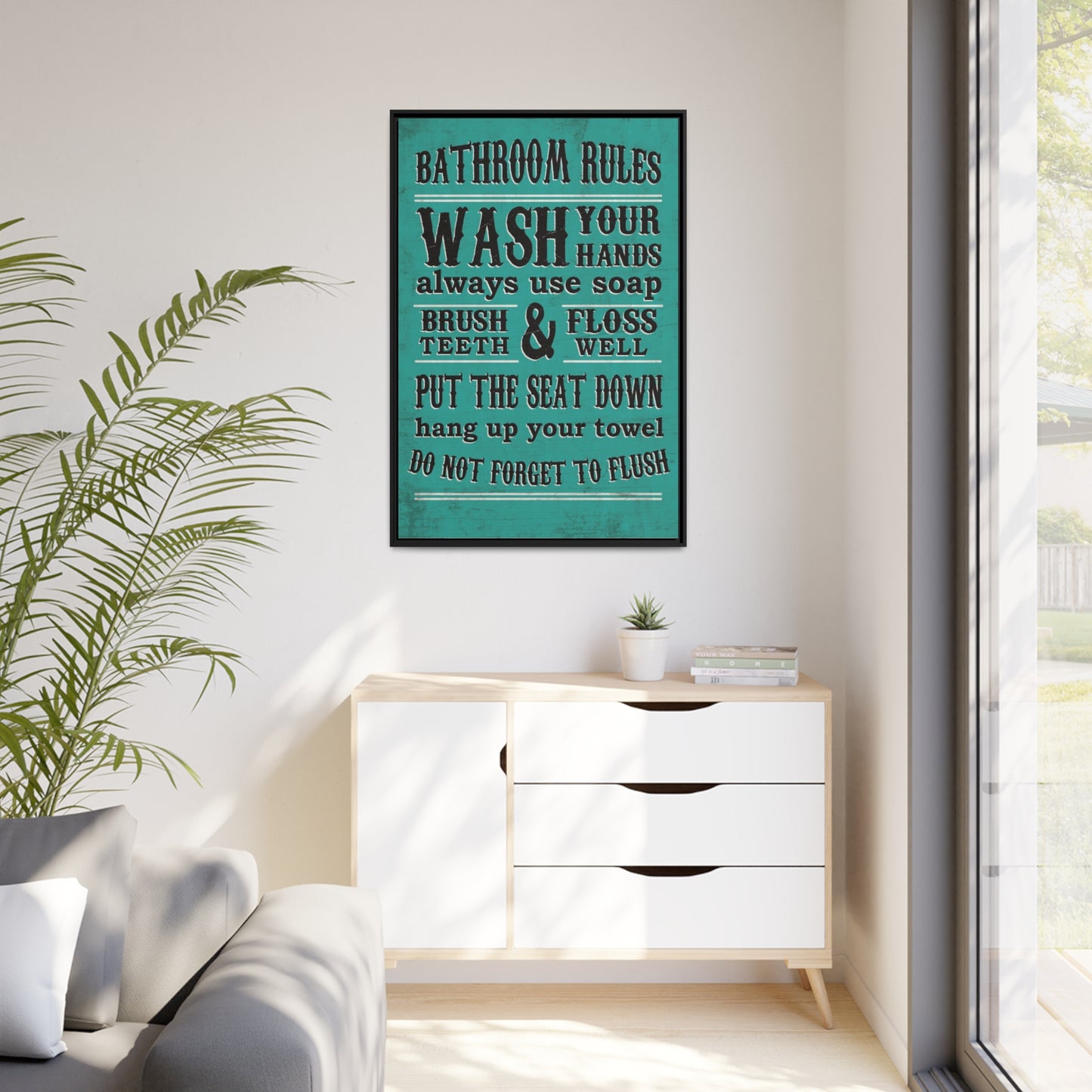 Commandments of Cleanliness: The Ultimate Bathroom Manifesto!